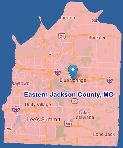 Eastern Jackson County Map